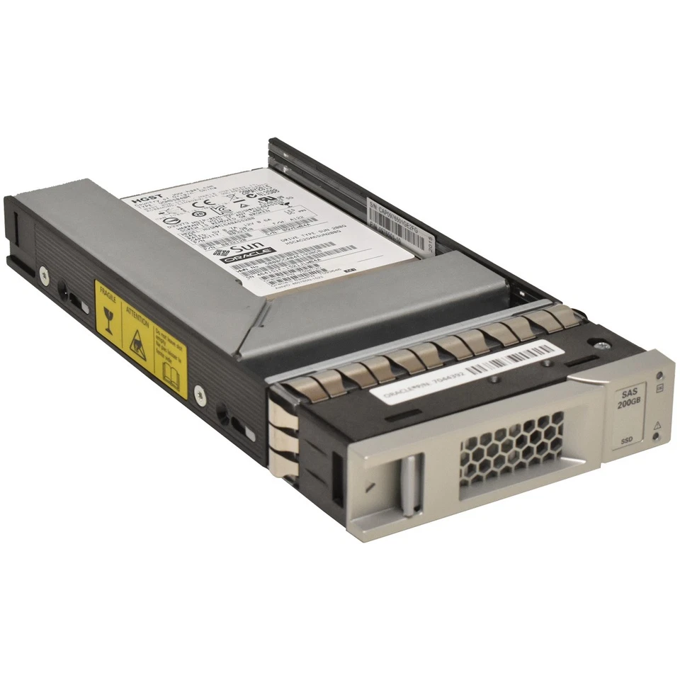 Sun Oracle HGST 200GB SSD 3.5" 12Gbps SAS HUSMM1640ASS200 PN:7044392 7094210 LFF - Bild 2 von 3