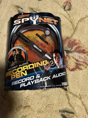 Realtech SpyNet Secret Audio Recording Pen Record & Playback Audio FS