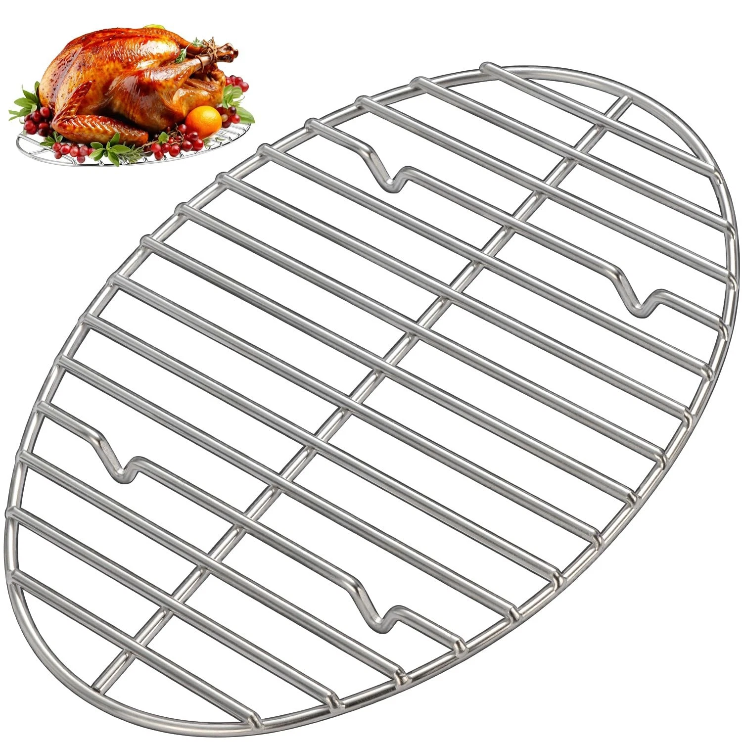 12.4" Roasting Rack,Stainless Steel Cooling Rack, Oven & Dishwasher Safe Baki...
Opens in a new wind