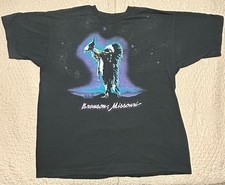 VTG 90s Native American Indian Eagle Design AOP Branson Missouri T-Shirt USA