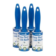 Household Essentials Cedar Fresh 90-Sheet Lint Rollers with E-Z Peel Sheets,