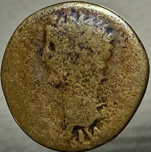 Roman Emperor Claudius I Bronze Coin 41AD-50AD Ceres Seated Genuine As