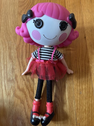 Lalaloopsy authentische Charlotte Charades Pantomime Puppe mit Kleid und Schuhen volle Größe
