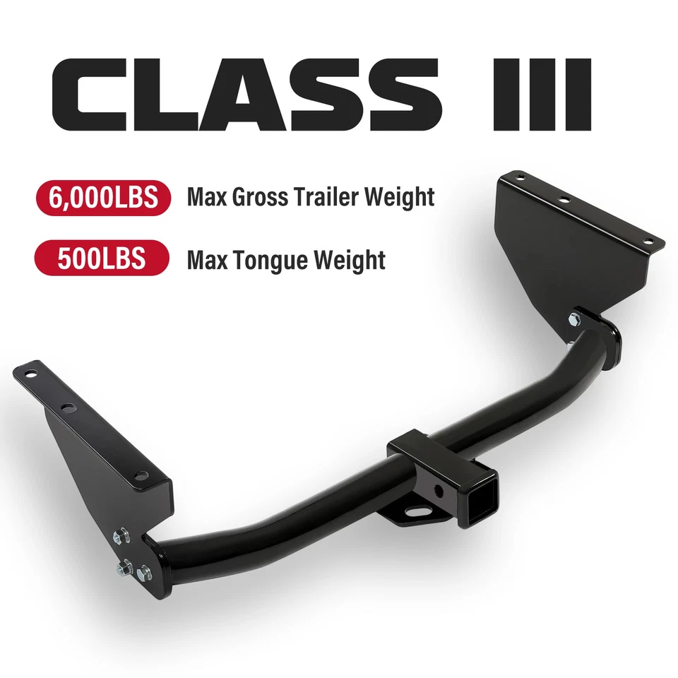 For Jeep Grand Cherokee 1999-2004 Class 3 Rear Trailer Hitch Towing 2" Receiver - Изображение 4 из 4