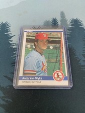 1984 Fleer - Andy Van Slyke #339 (RC) - FREE SHIPPING