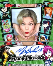 Megan Fahlenbock Autographed Profile 8 x 10 Photo