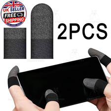 2 PCS Gaming Finger Sleeve Comfortable Breathable Precise Touch Points High Qual