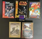 Sega Genesis 6 Game Lot CIB Mixed w Star Wars 32X Buck Rogers Sonic 2