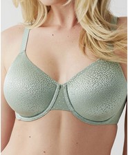 WACOAL 855303 BACK APPEAL SMOOTHING UNDERWIRE BRA GREEN SIZE 40DDD