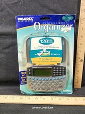 Vintage Rolodex Electronic Executive Organizer Franklin RF-128 New Sealed