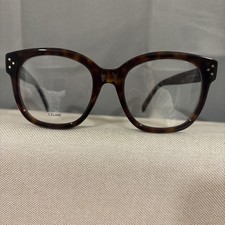 NEW CELINE PARIS CL50046I 053 TORT AUTHENTIC DESIGNER EYEGLASSES 50-19