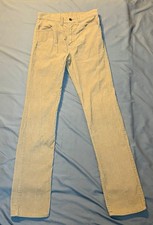 Vintage Levi's Corduroy Pants 29x34 Made In USA Light Brown SF207 White Tab 1970