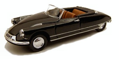 Rio CITROEN DS 19 CABRIO 1961 BLACK 1:43