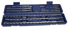 11 pcs DRILL BITS SDS PLUS CONCRETE MASONRY ROTARY BIT SET DRILLING TOOL KIT