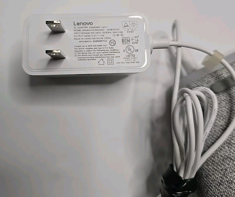 Lenovo CD4N341Y Smart Clock Essential Grey FOR Google Home App eBay