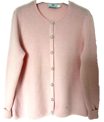 Strikjacke PETER HAHN100% Wolle Rose Gr. 46 - s. Artikelbeschreibung!