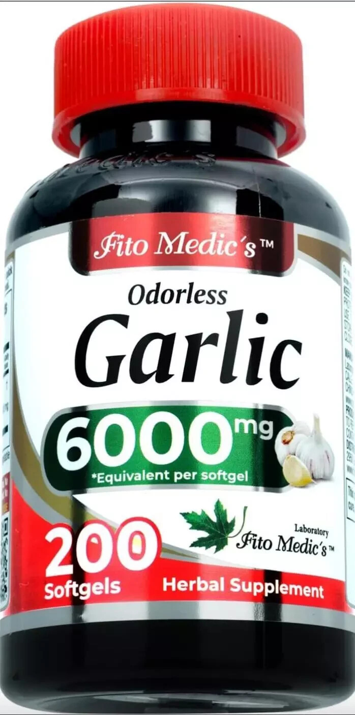 6000 Mg Usa Most Powerful Antibiotic Heal All Infection Herbal Pills Pure Garlic