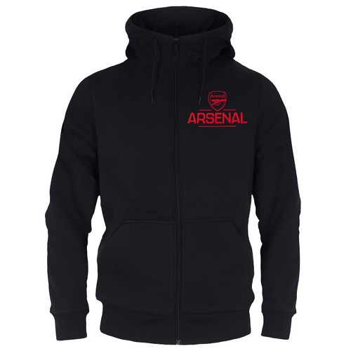 Arsenal FC Mens Hoody Zip Fleece OFFICIAL Football Gift - Picture 3 of 22