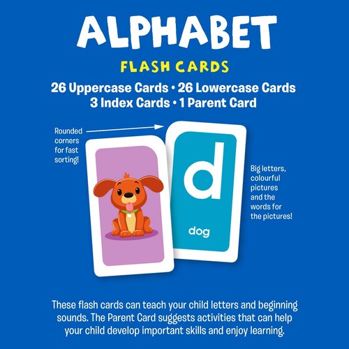 2024 Flash Card Alphabet Early Learning Kids School Zone Flash Cards Boy Hinkler - Picture 5 of 23