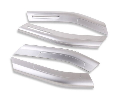 Silver ABS Inner Door Panel Cover Trim Fit For Land Rover Range Rover Evoque2020 - Bild 5 von 7