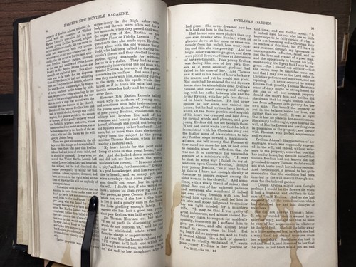 1896 Harper's Magazine, Vol. XCIII, w/ Beginning of Mark Twain's Tom Sawyer - Picture 8 of 24