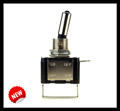 Mini Wippenschalter Schalter mit grüner LED KFZ 12V/20A KFZ PKW Trakt Mini Wippenschalter Schalter mit grüner LED KFZ 12V/20A KFZ PKW Trakt