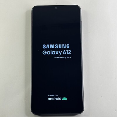 Samsung Galaxy A12 32GB Black T-Mobile ATT Verizon Telcel GSM Unlocked Excellent