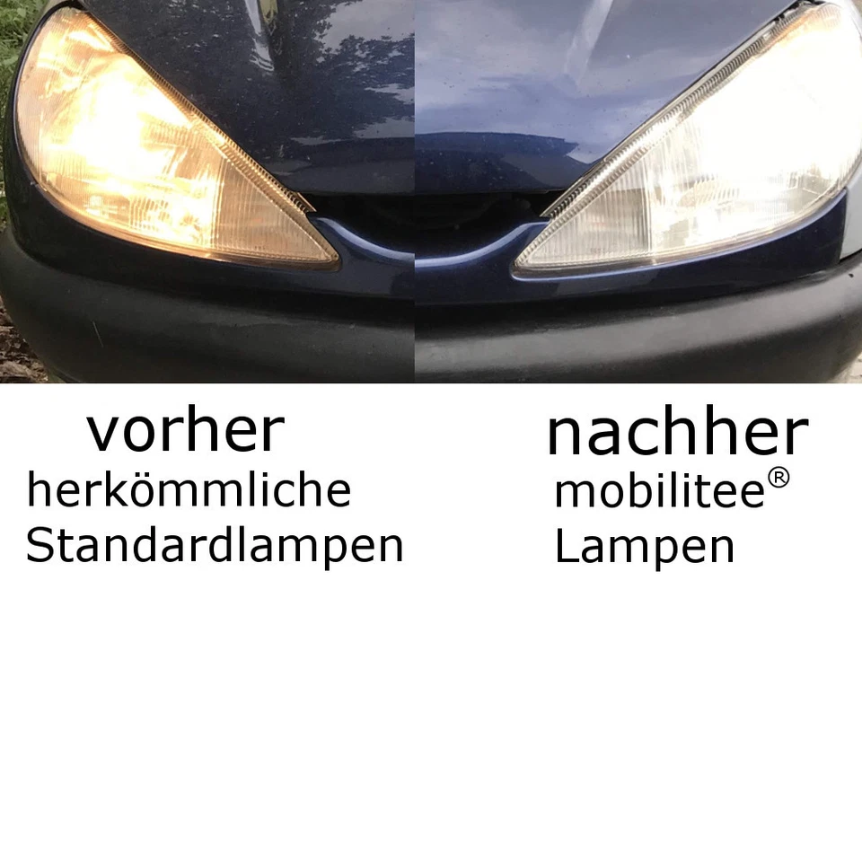 2x HB4 Xenon LOOK Halogen Lampe 8500K Super White 12V 55W US 9006 - Bild 3 von 3