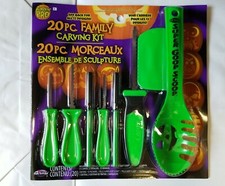 Pumpkin Carving Kit with Designs, Family, 20 Piece, Pumpkin Pro