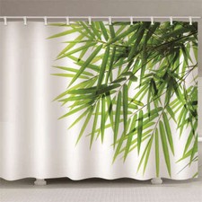Pleasantly Surprised 3D Shower Curtain Waterproof Fabric Bathroom Decoration