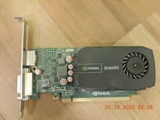 Nvidia Quadro 600 1GB DDR3 PCIe Graphics Card DVI  Display ports