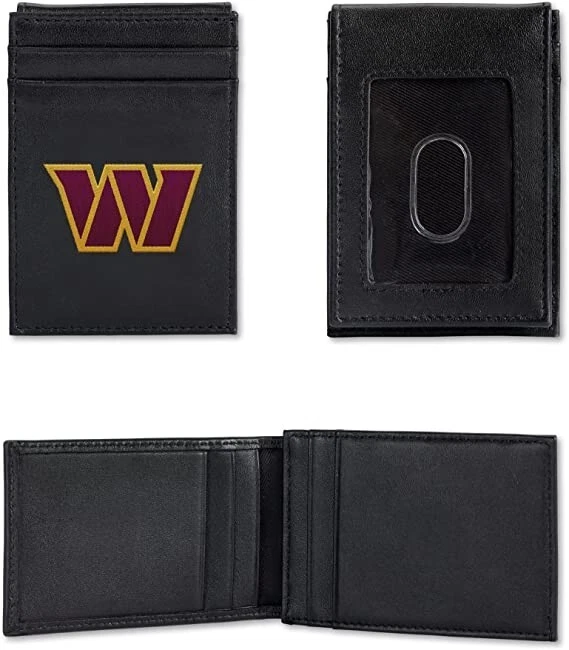 Washington Commanders NFL Embroidered Front Pocket Wallet - Image 3 of 3