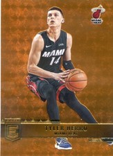 2021-22 PANINI DONRUSS ELITE ORANGE PARALLEL TYLER HERRO NO. 152
