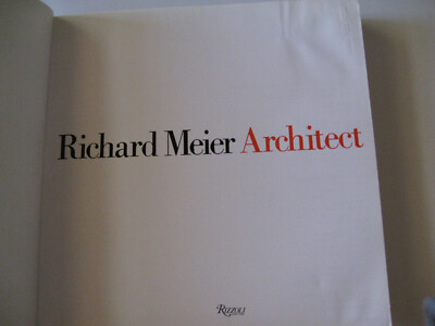 Richard Meier Architect 1964/1984 v.1 US SC 1991 Rizzoli + Recent