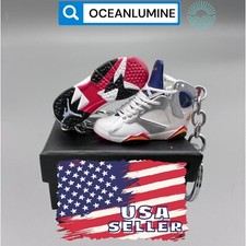 Best Quality Jordan 3D Mini Sneaker Keychain, Shoe Box, Display Box Option