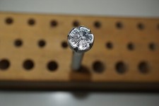 Vintage Leather Figure Carving Flower Center Tool Stamp Craftool Co. USA W532