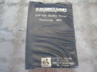 <!--F#f_0-->GENUINE ALAN MANCE MOTOR FOOTSCRAY OWNERS HANDBOOK MANUAL WALLET ONLY<!--F/-->
