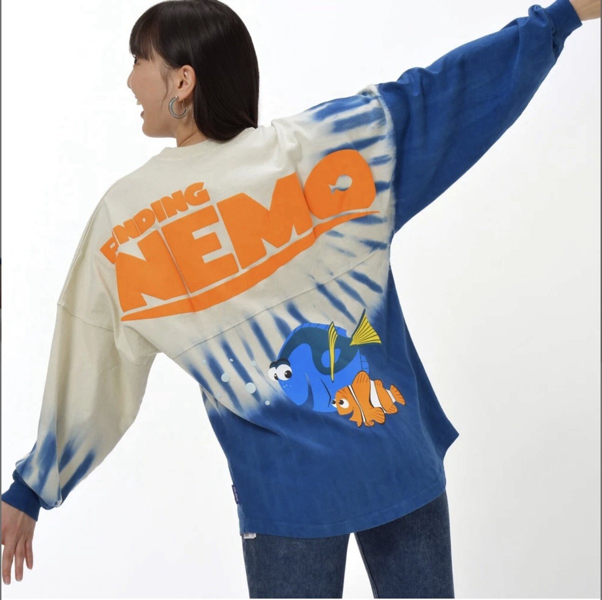 Disney Parks Finding Nemo Nemo & Dory Blue Tie Dye Spirit