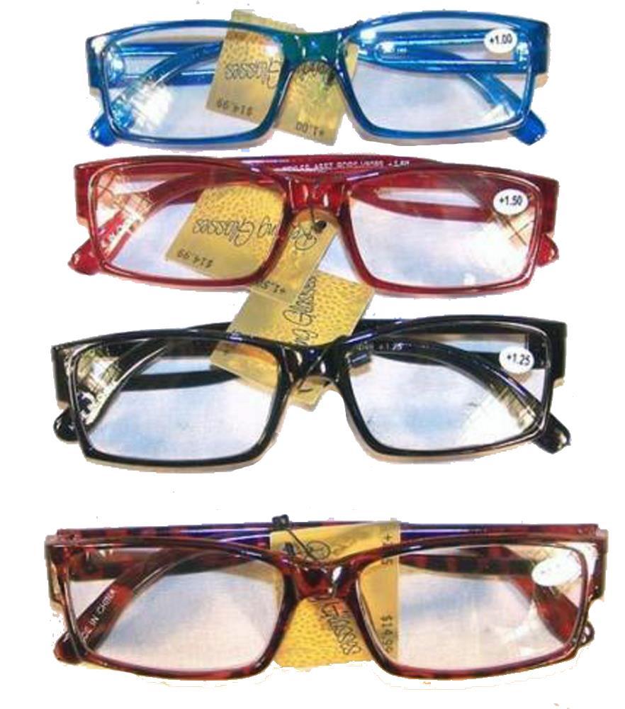 BUY GET pair FREE CHEATER READERS ASST PLASTIC FRAME EYE