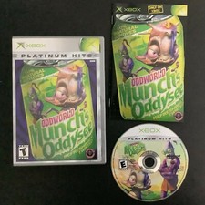Oddworld Munch's Oddysee Platinum Hits Microsoft XBOX Complete - Good