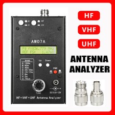 AW07A HF VHF UHF SWR Antenna Analyzer Tester Meter Ham Radio Hobbyists 10-500 