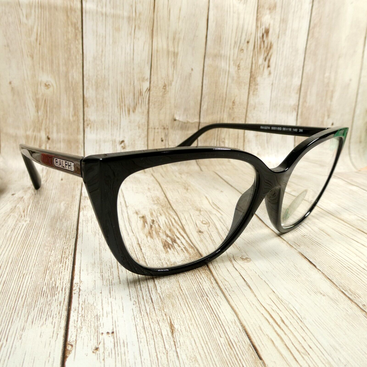 Ralph Lauren Gloss Black Sunglass Eyeglass FRAMES - RA 5274 