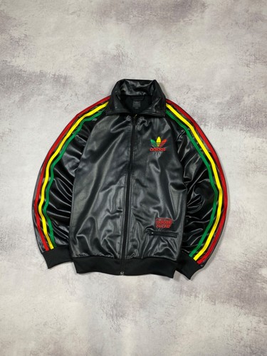 Vintage Adidas Originals Chile 62 Firebird Rasta Track Suit Size S - Picture 2 of 16