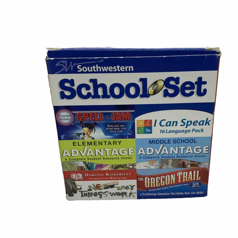 Southwestern Advantage School 6 CD Set MAC Windows  Homeschool The Learning Co. - Image 4 of 4