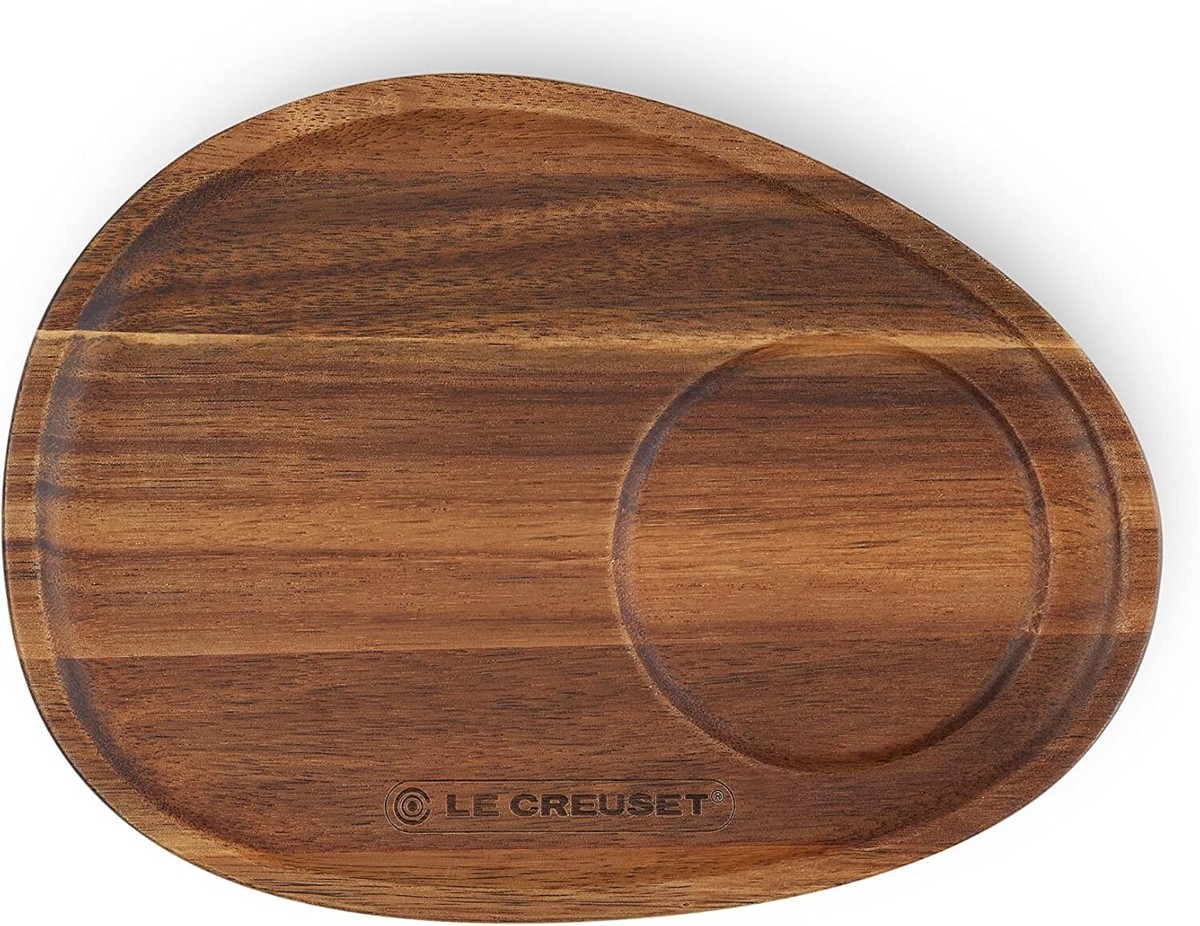 Le Creuset Wood Board Acacia Wood Tray Acacia Wood