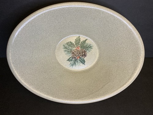 Christmas Serving Dish-Papel Giftware Pinecones - Picture 2 of 12