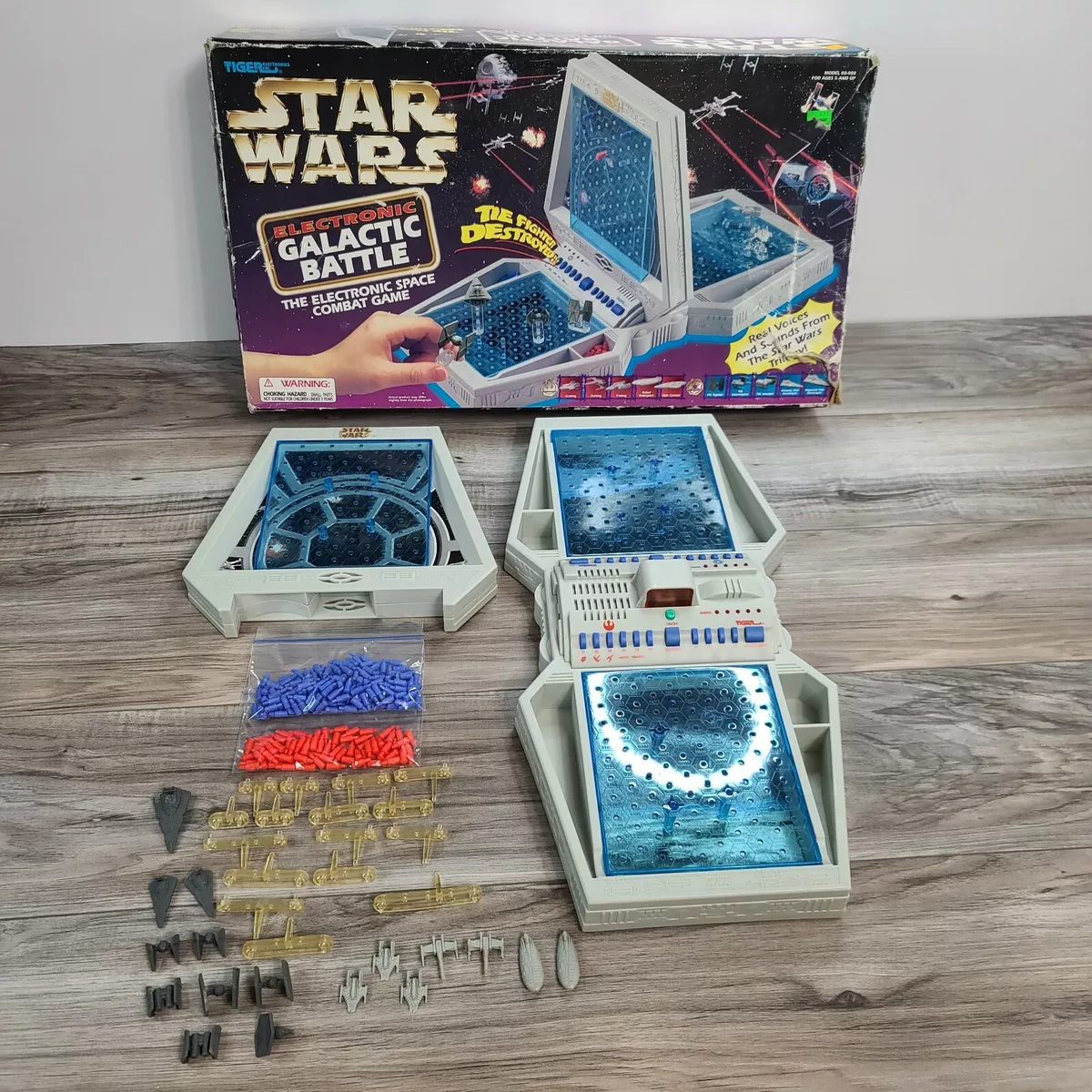 Star Wars Tiger Electronics Galactic Battle Space Combat Game 1997