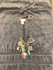 Sea Shell Necklace Jewelry Chico's Nwt Turquoise Seashell