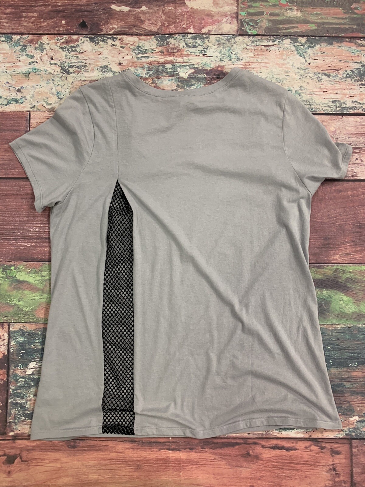 Fabletics Gray Athletic Basic Short Sleeve T-Shir… - image 2