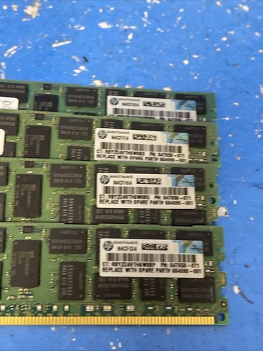32GB (4x8GB) SAMSUNG 8GB RAM MEMORY PC3L-10600R M393B1K70QB0-YH9Q8 - Picture 3 of 3